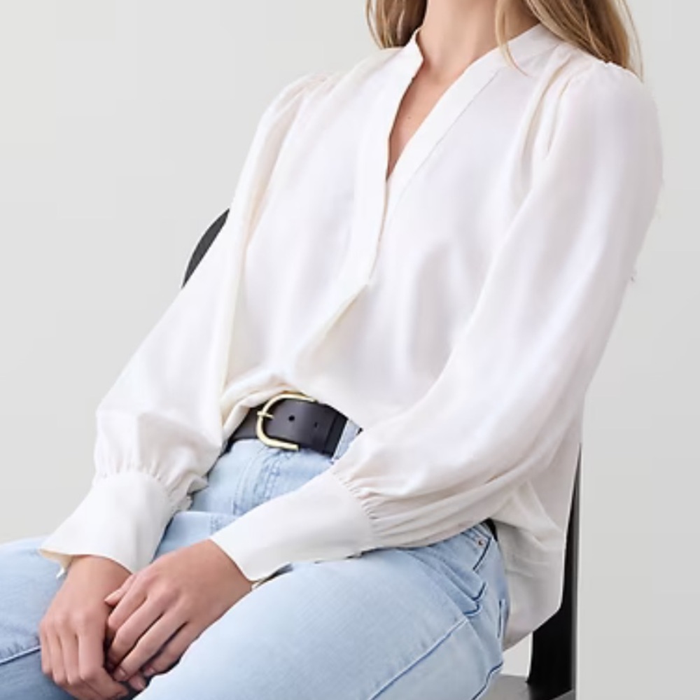 Banana Republic Factory Teal Blouse